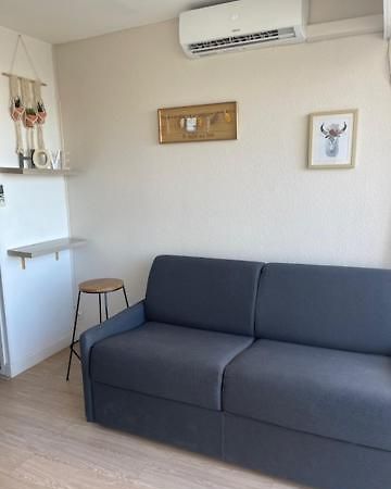 Studio Cabine Vue Mer Et Port Carnon-Plage Exteriör bild