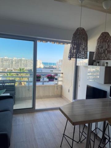 Studio Cabine Vue Mer Et Port Carnon-Plage Exteriör bild