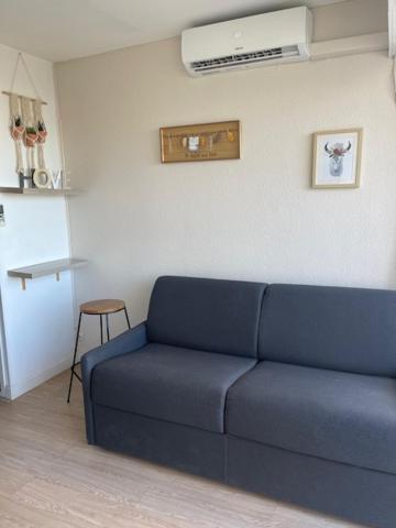 Studio Cabine Vue Mer Et Port Carnon-Plage Exteriör bild